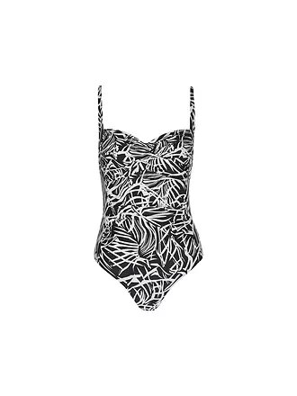 HOT STUFF | Maillot de bain drapé pour femmes | schwarz